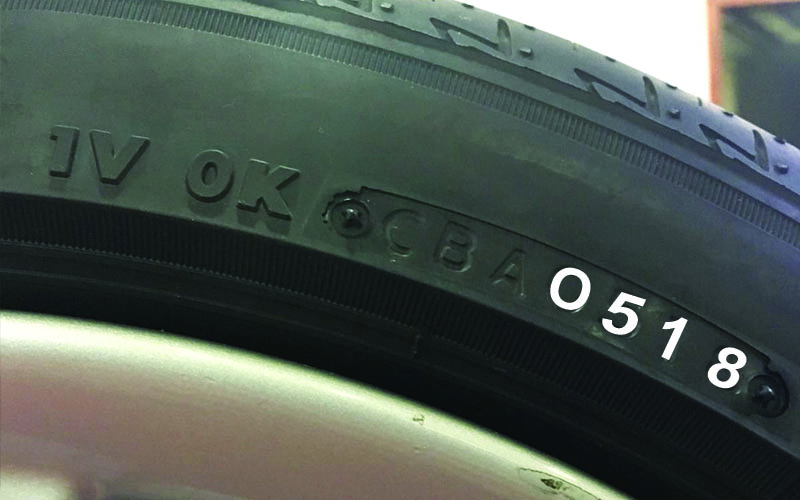 Bridgestone Tire Date of Manufacture